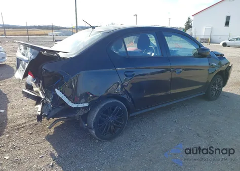 2022 Mitsubishi Mirage G4 Black Edition/Es/Le z USA, uszkodzony, nr VIN ML32FUFJ0NHF09454